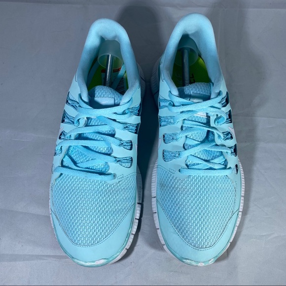 EUC: Nike Free Run 5.0 Light Blue - Picture 4 of 7